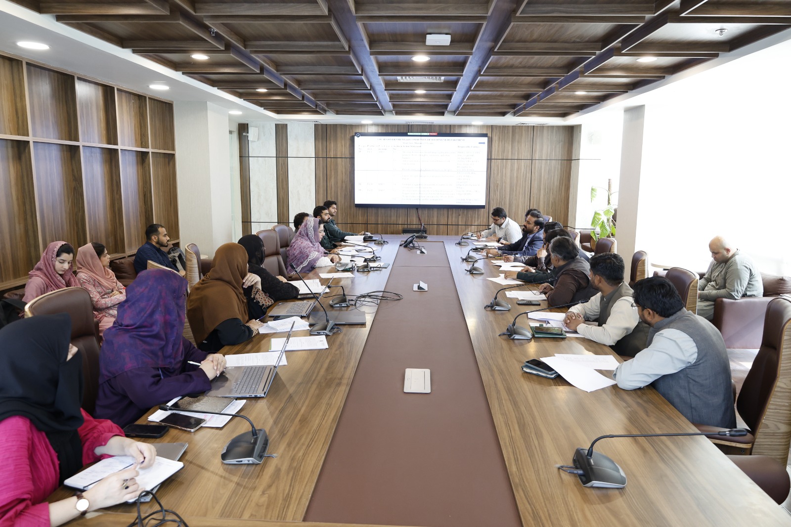 Meeting of the “Climate Resilient Working group on Urban Climate Resilience” for the implementation of the Climate Resilient Punjab Vision Action Plan 2024